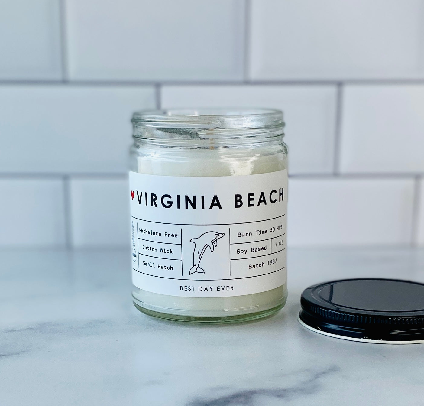 Virginia Beach, VA Candle