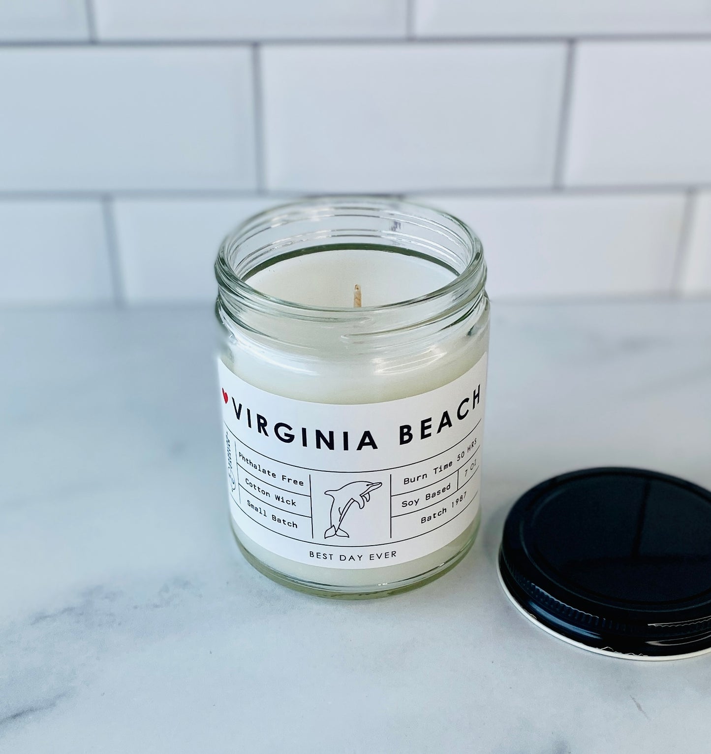 Virginia Beach, VA Candle