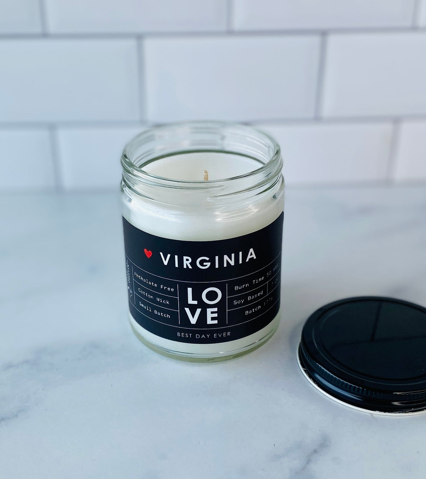 Virginia (LOVE) Candle
