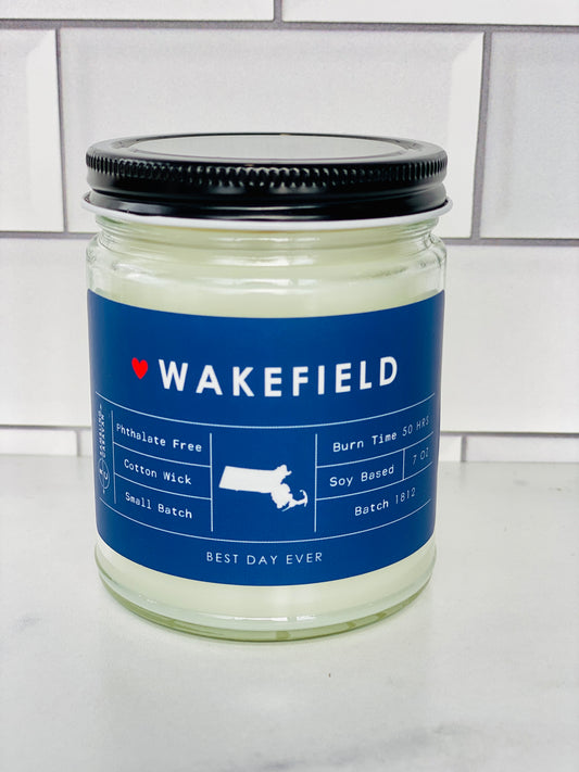 Wakefield, MA Candle