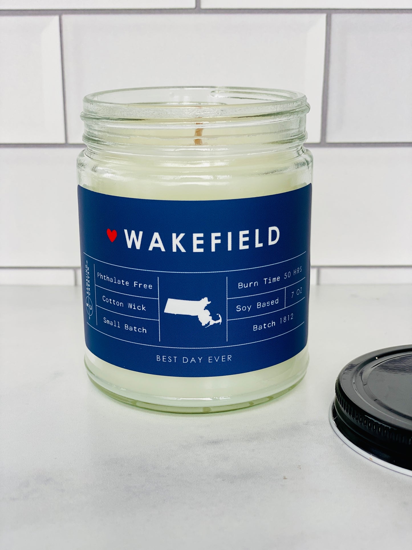 Wakefield, MA Candle