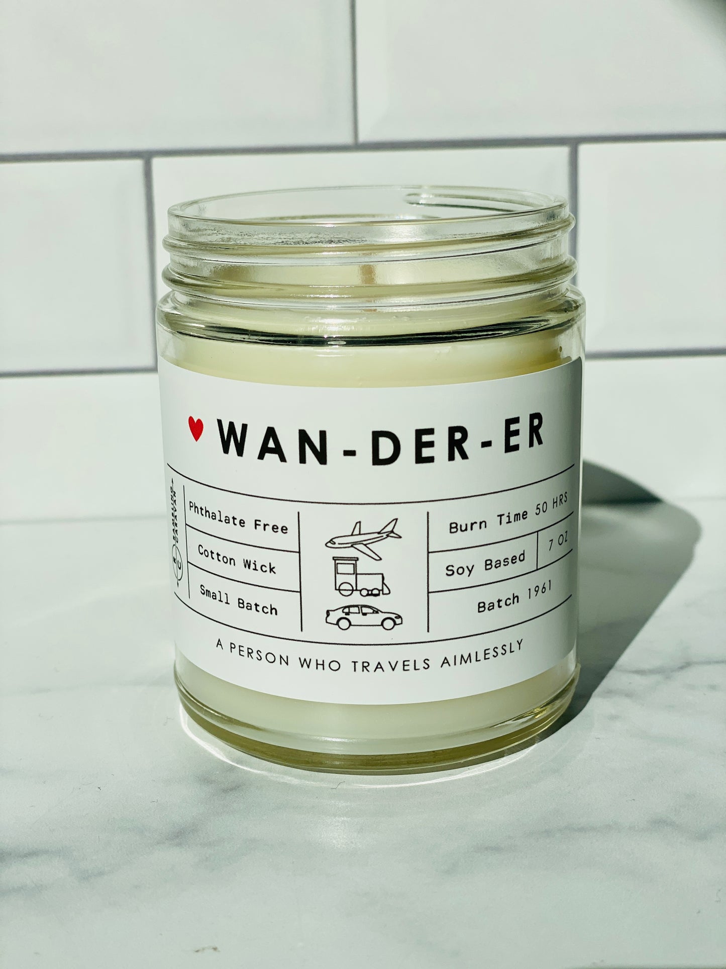 Wan-Der-Er Candle