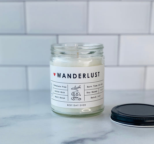 Wanderlust Candle