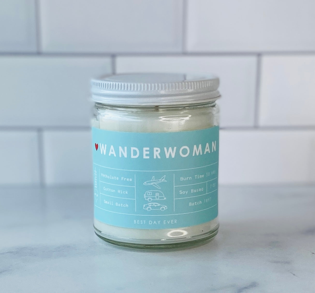 Wanderwoman Candle