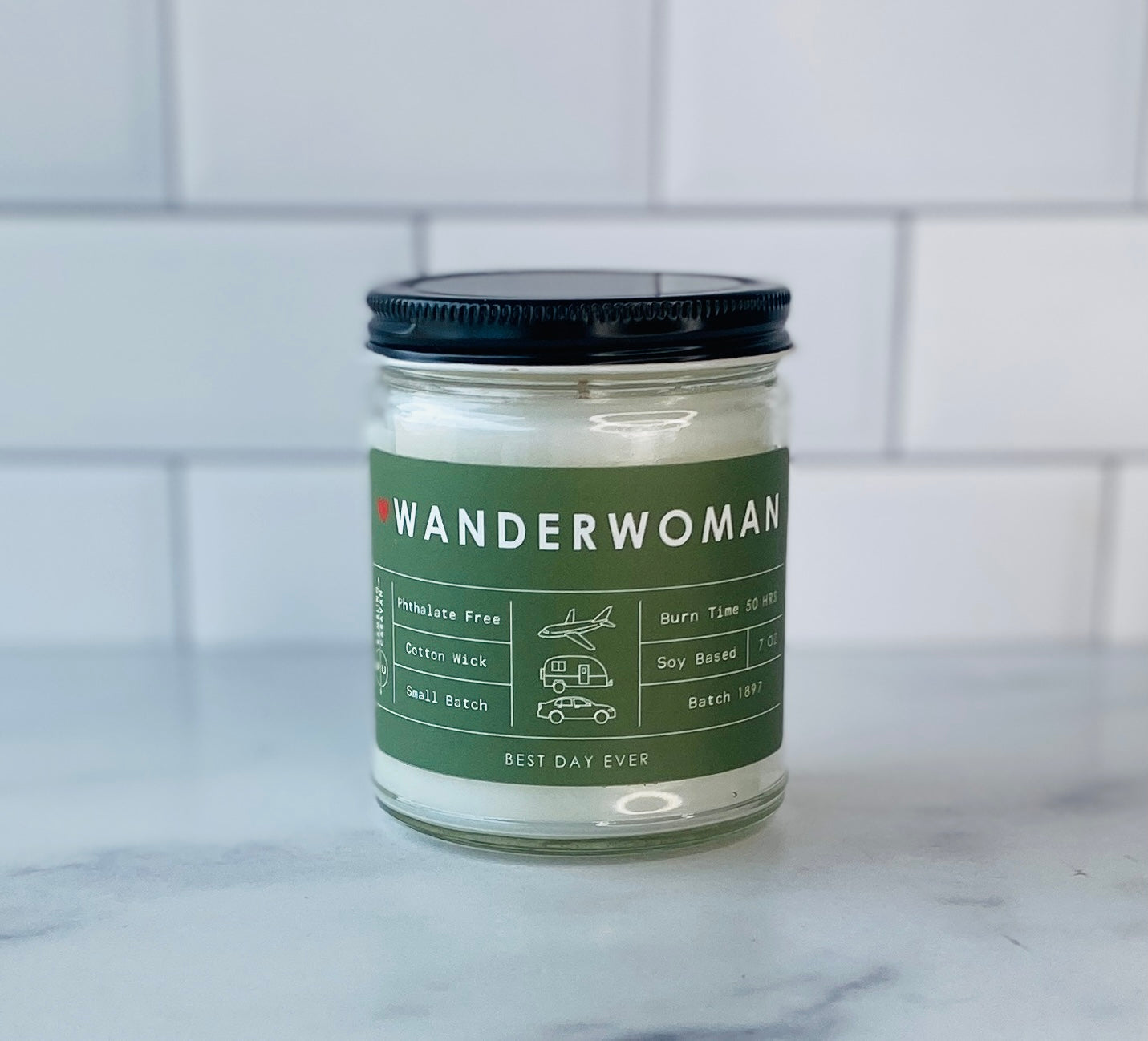 Wanderwoman Candle