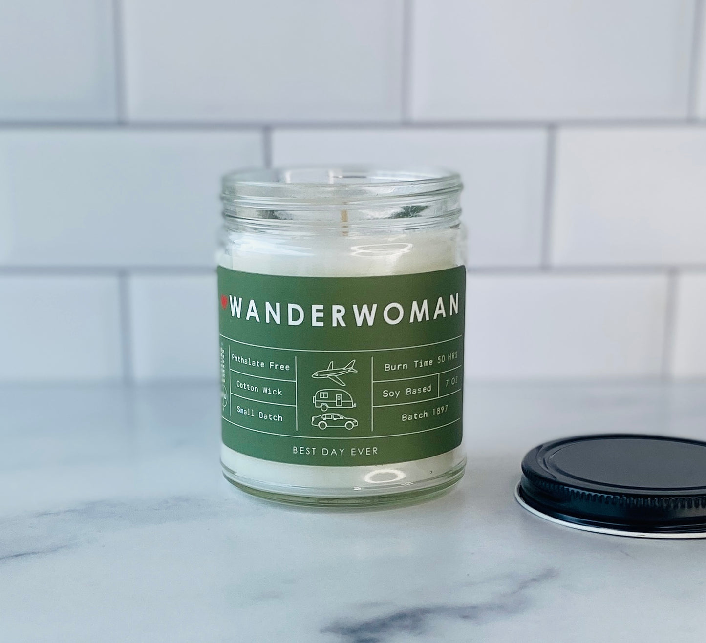 Wanderwoman Candle