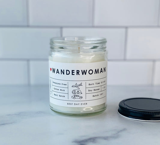 Wanderwoman Candle
