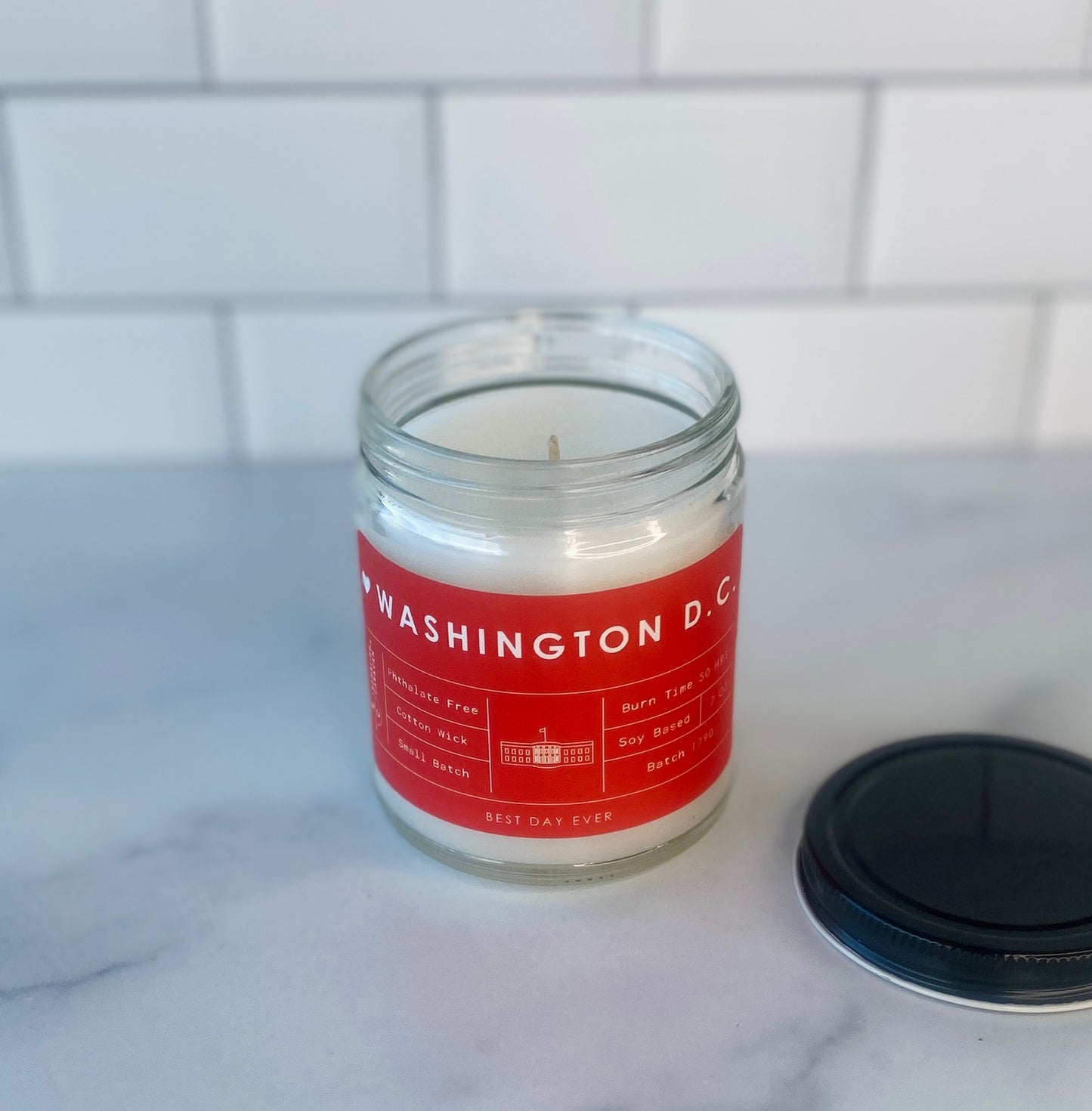 Washington DC Candle