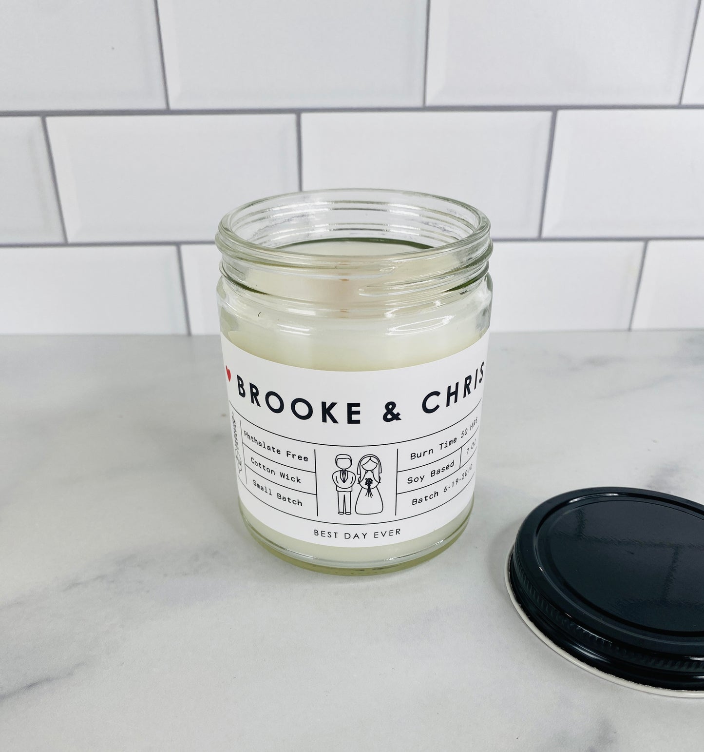 Custom Wedding Candle or Favor Bulk Order