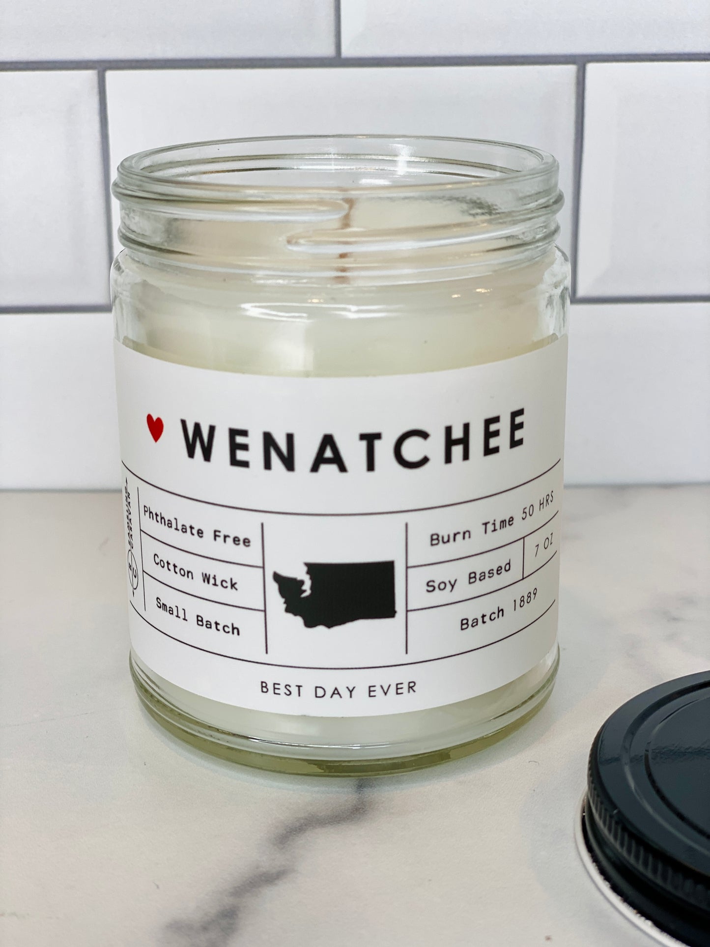 Wenatchee, WA Candle