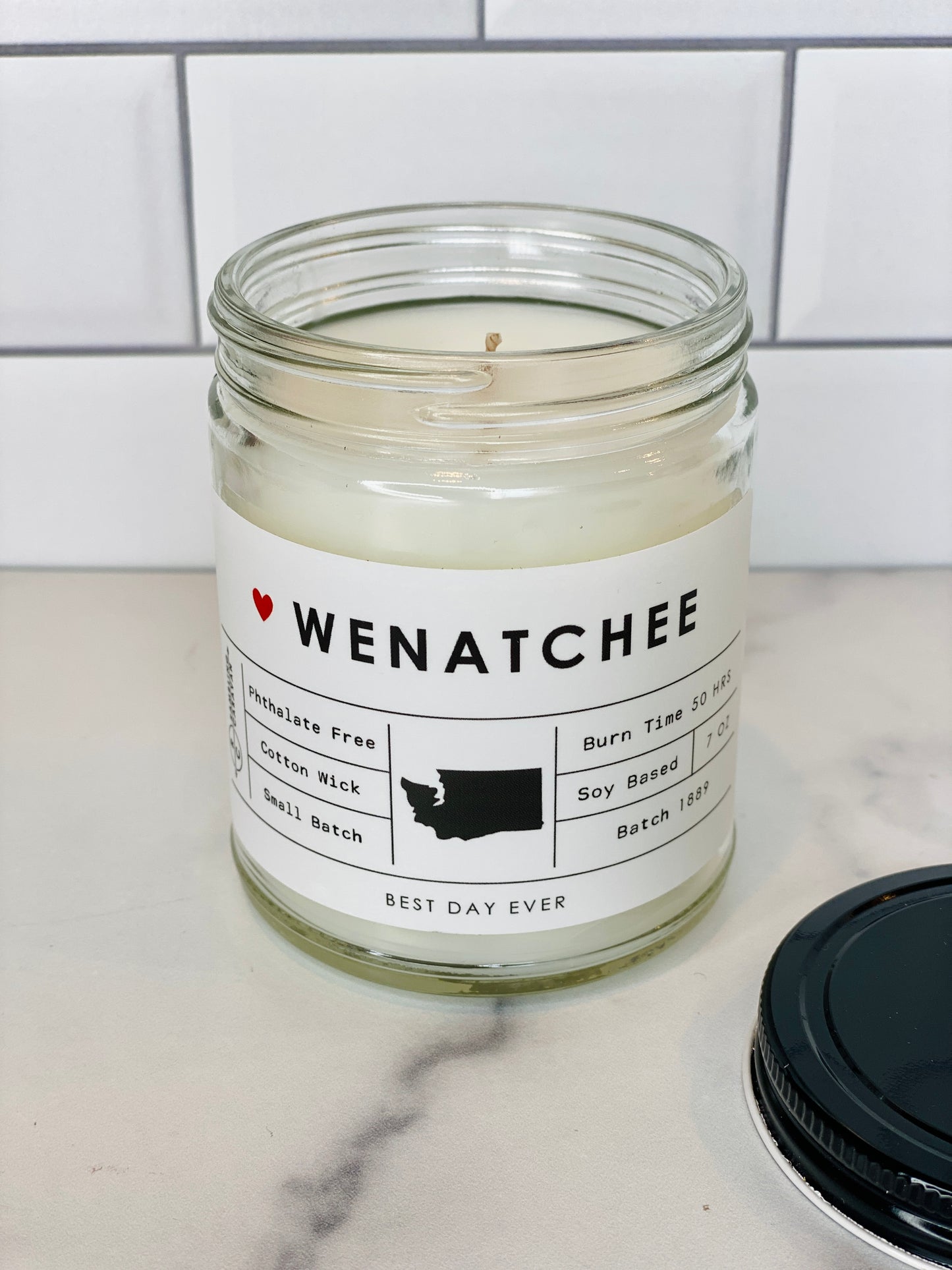 Wenatchee, WA Candle