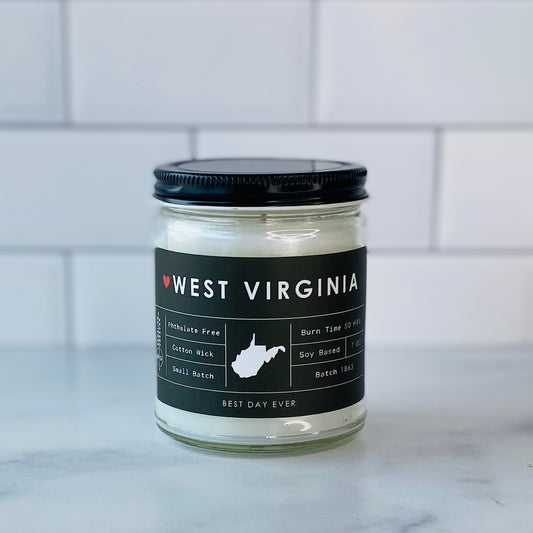 West Virginia Candle