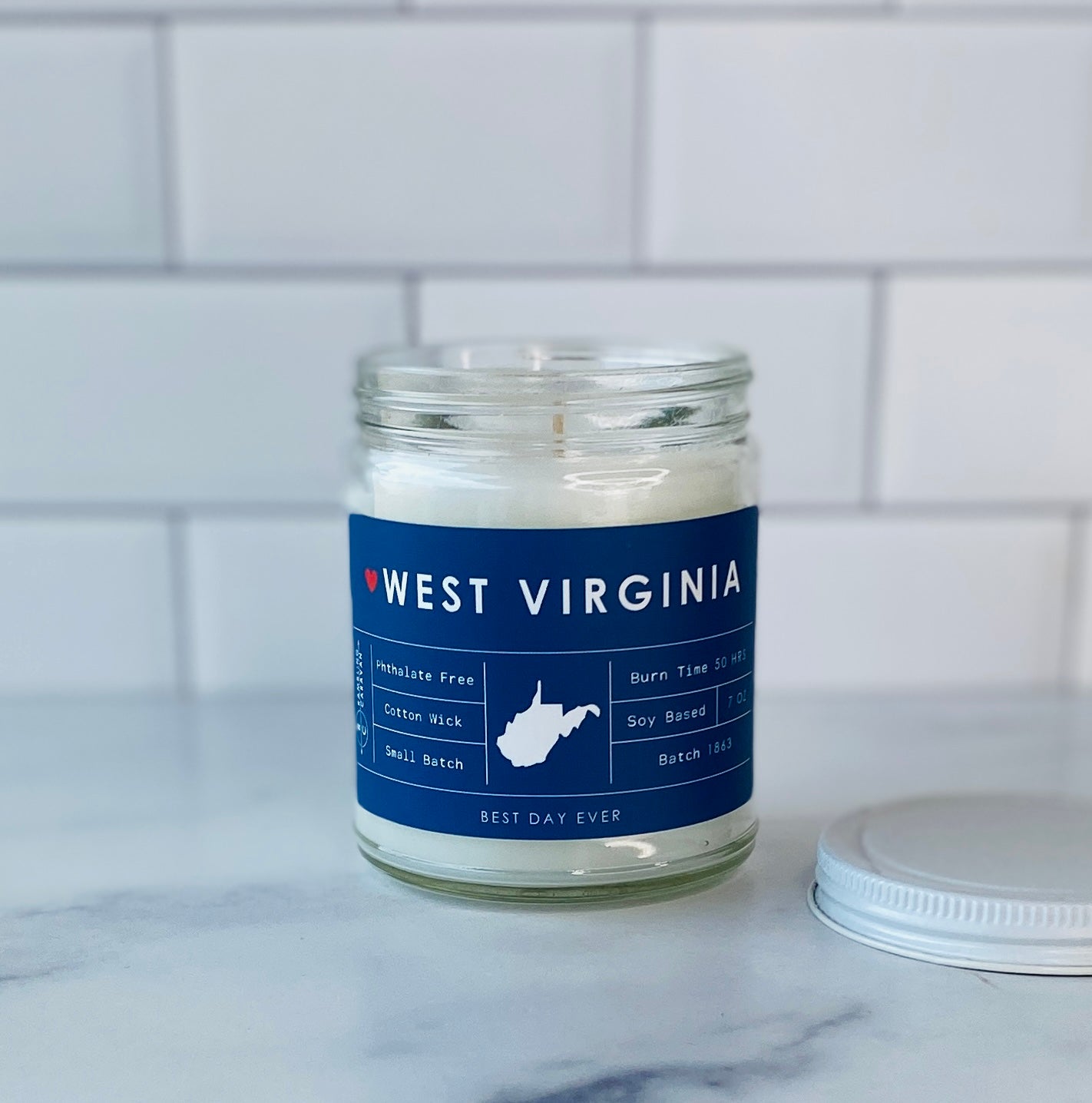 West Virginia Candle
