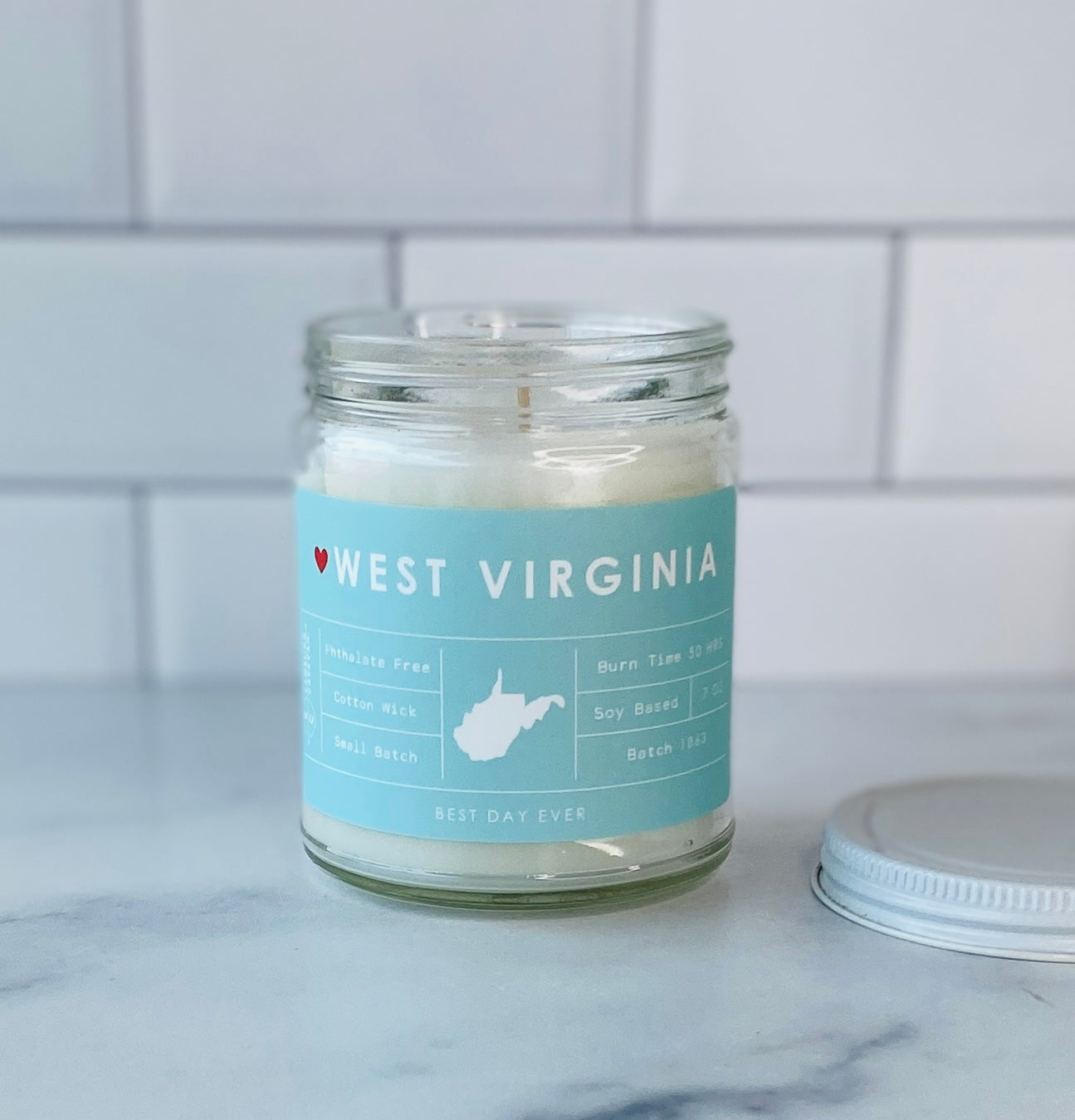 West Virginia Candle