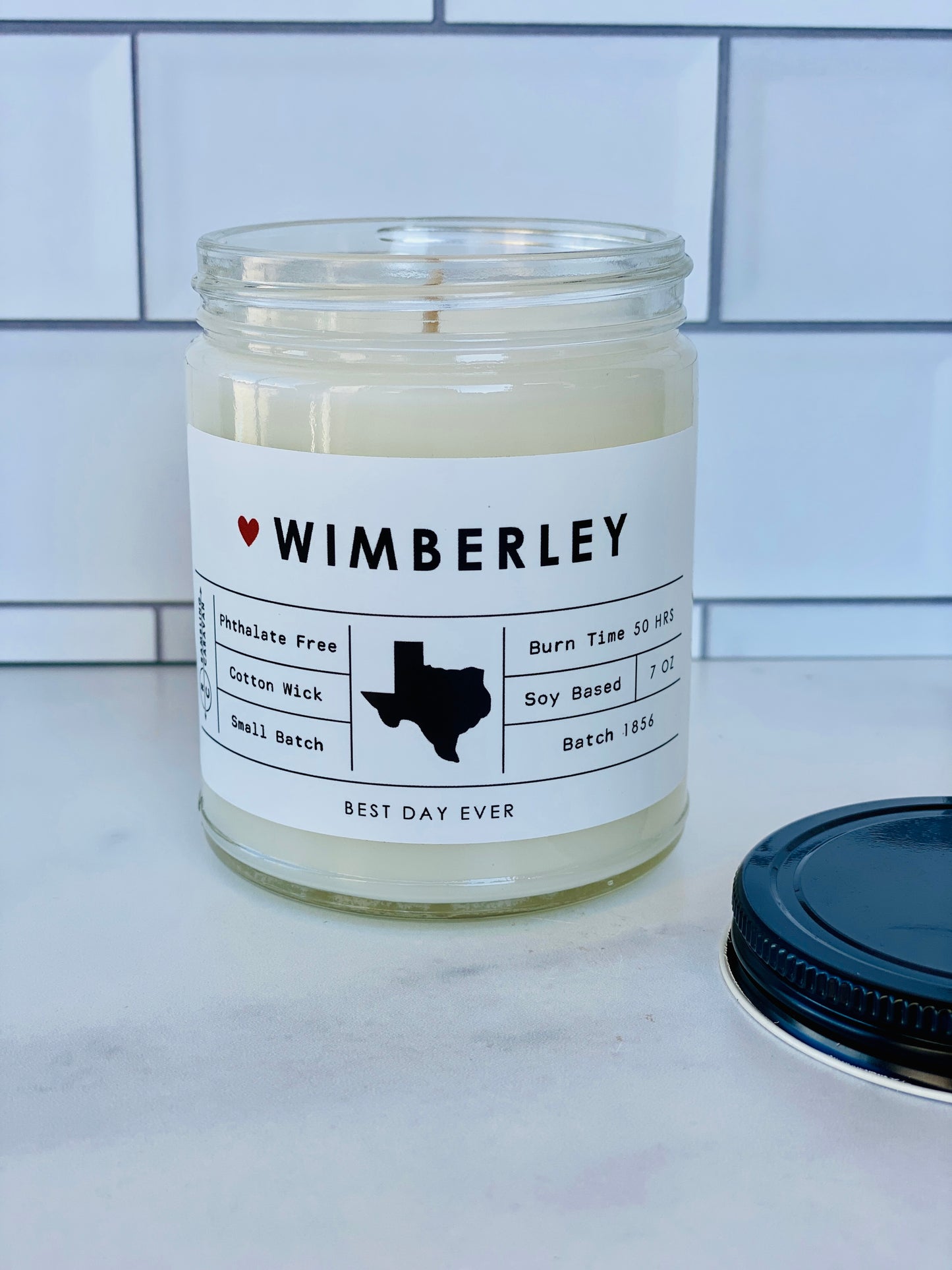 Wimberley, TX Candle