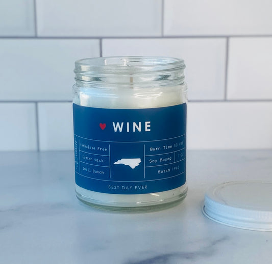 Wine (North Carolina) Candle
