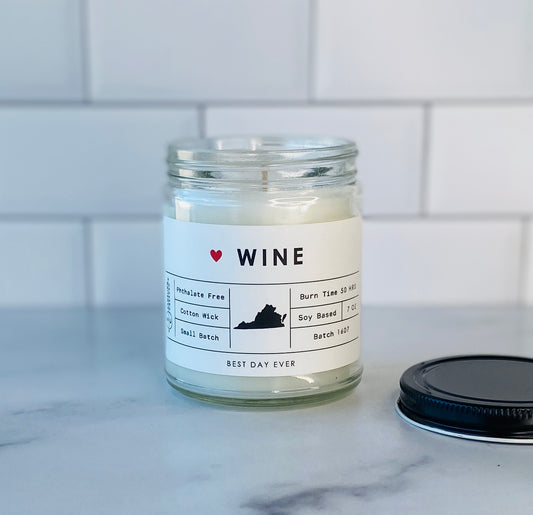 Wine (Virginia) Candle