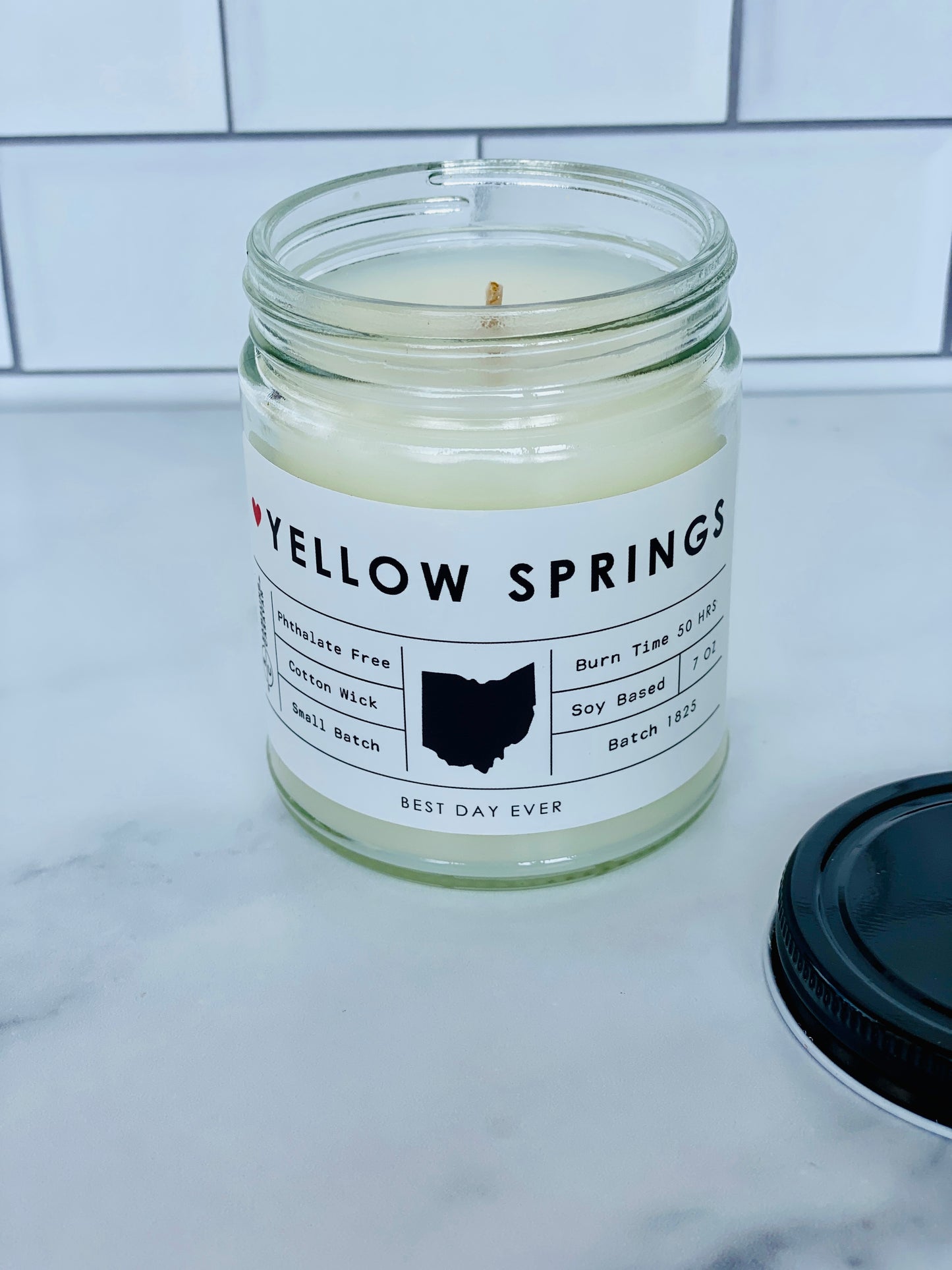 Yellow Springs, OH Candle