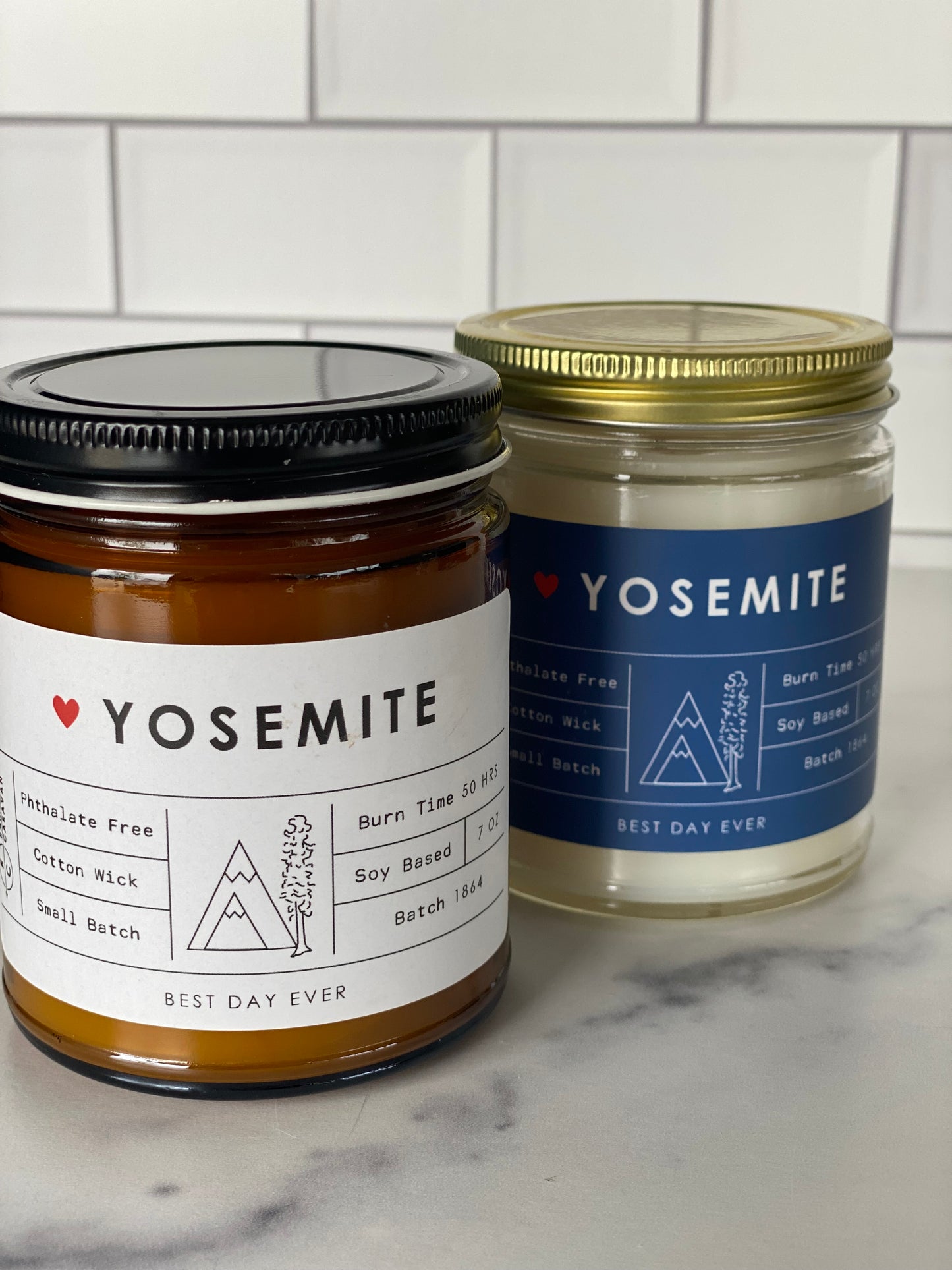 Yosemite National Park Candle