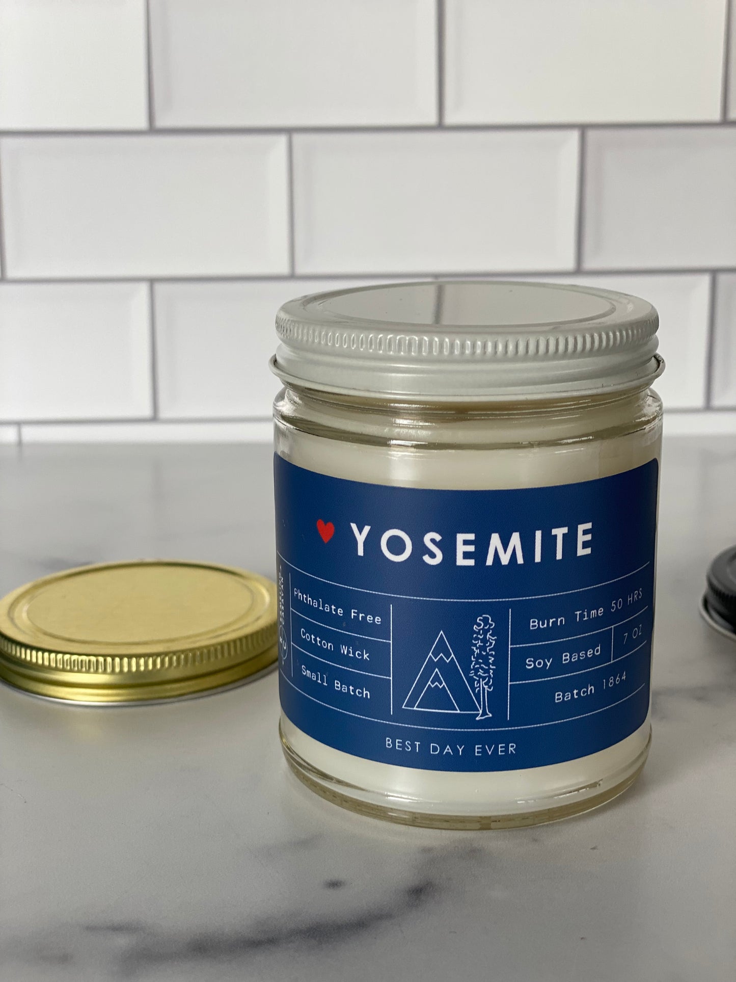 Yosemite National Park Candle