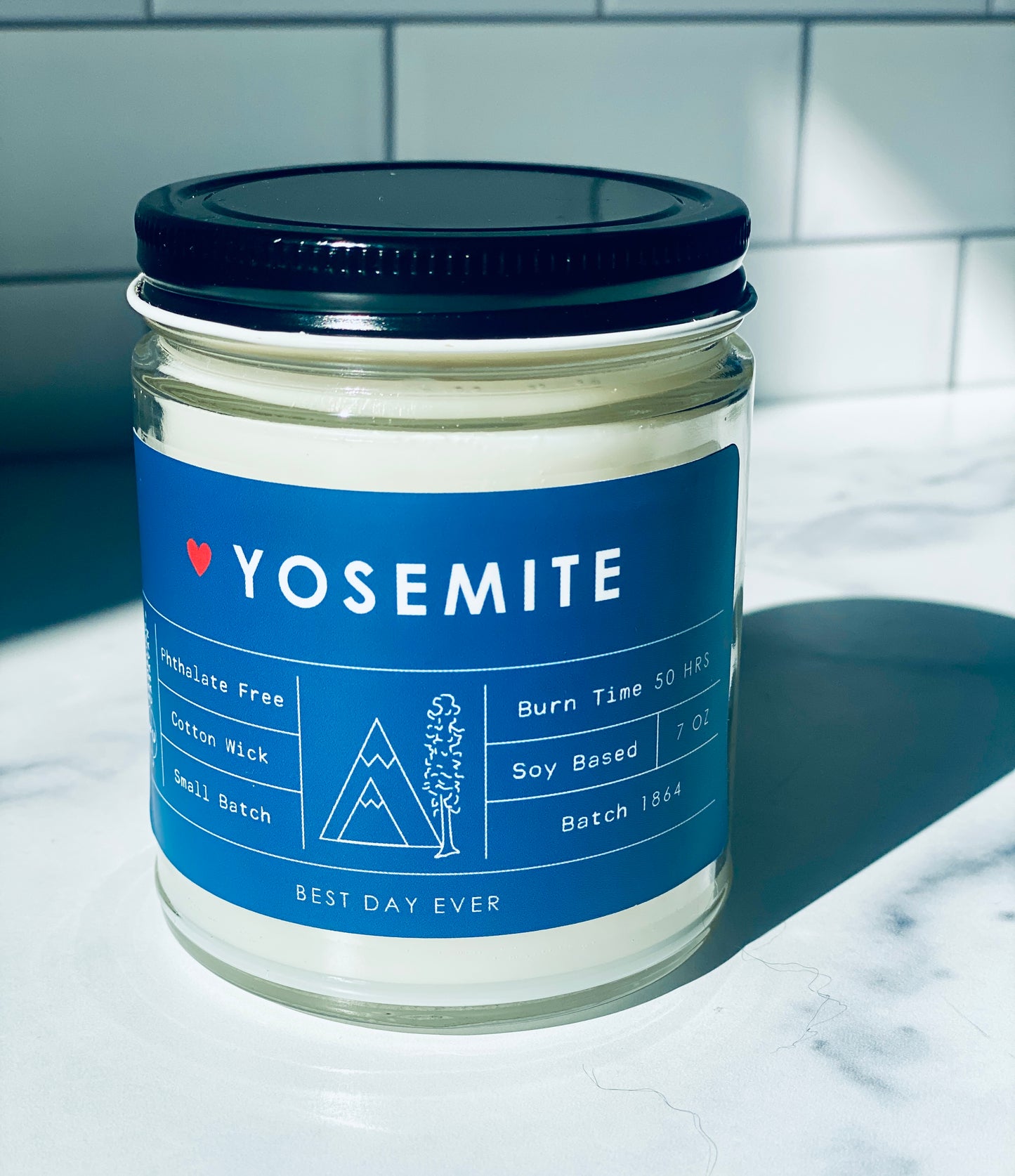 Yosemite National Park Candle