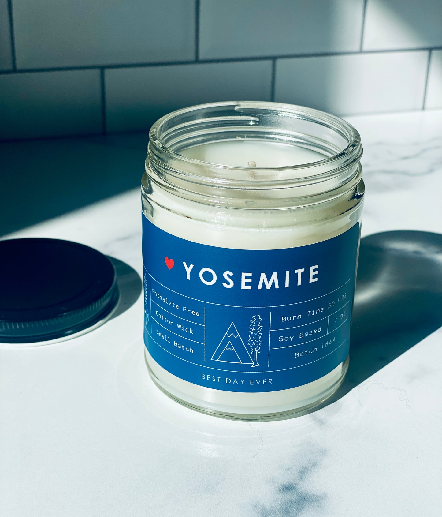 Yosemite National Park Candle
