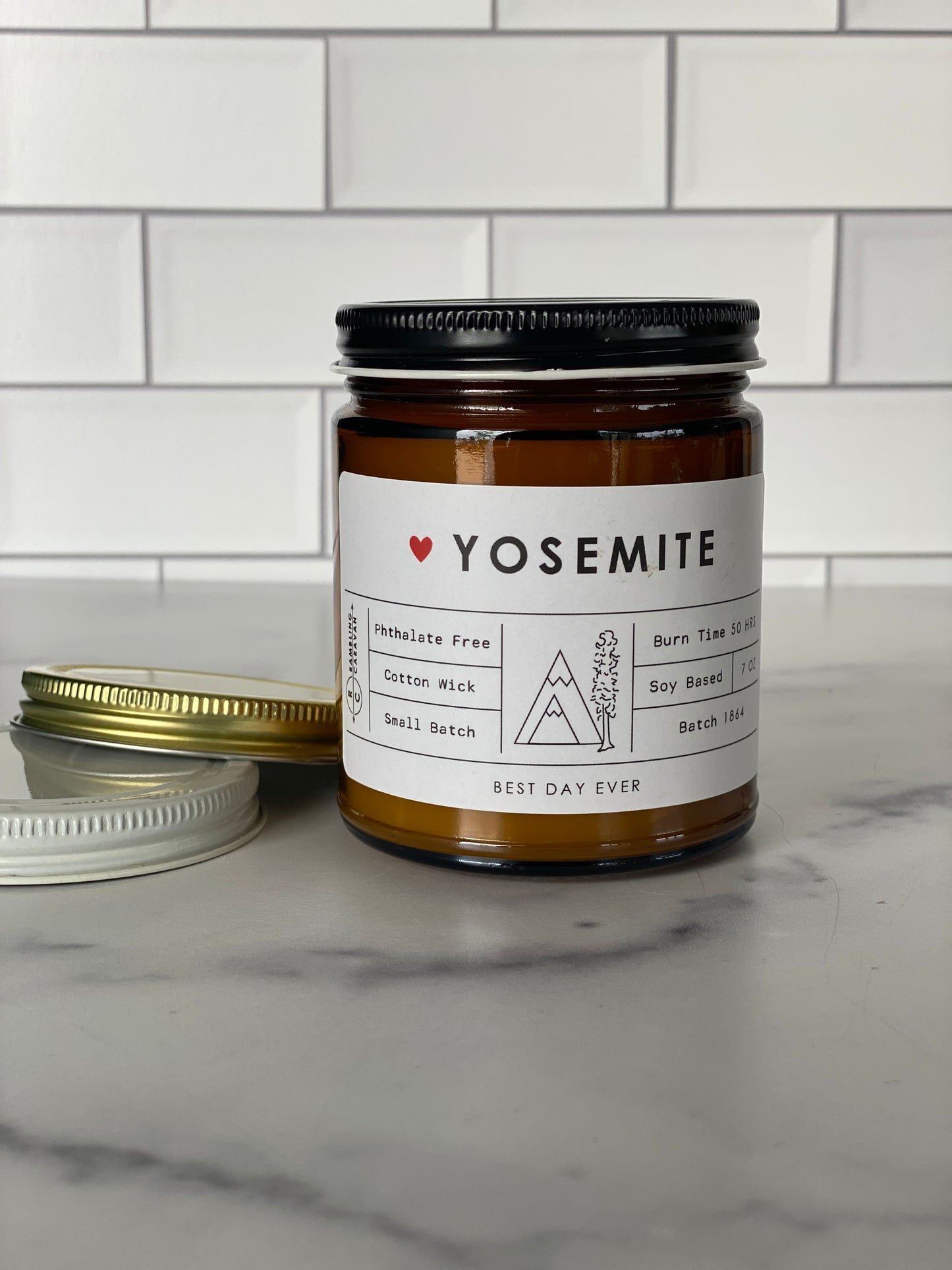 Yosemite National Park Candle