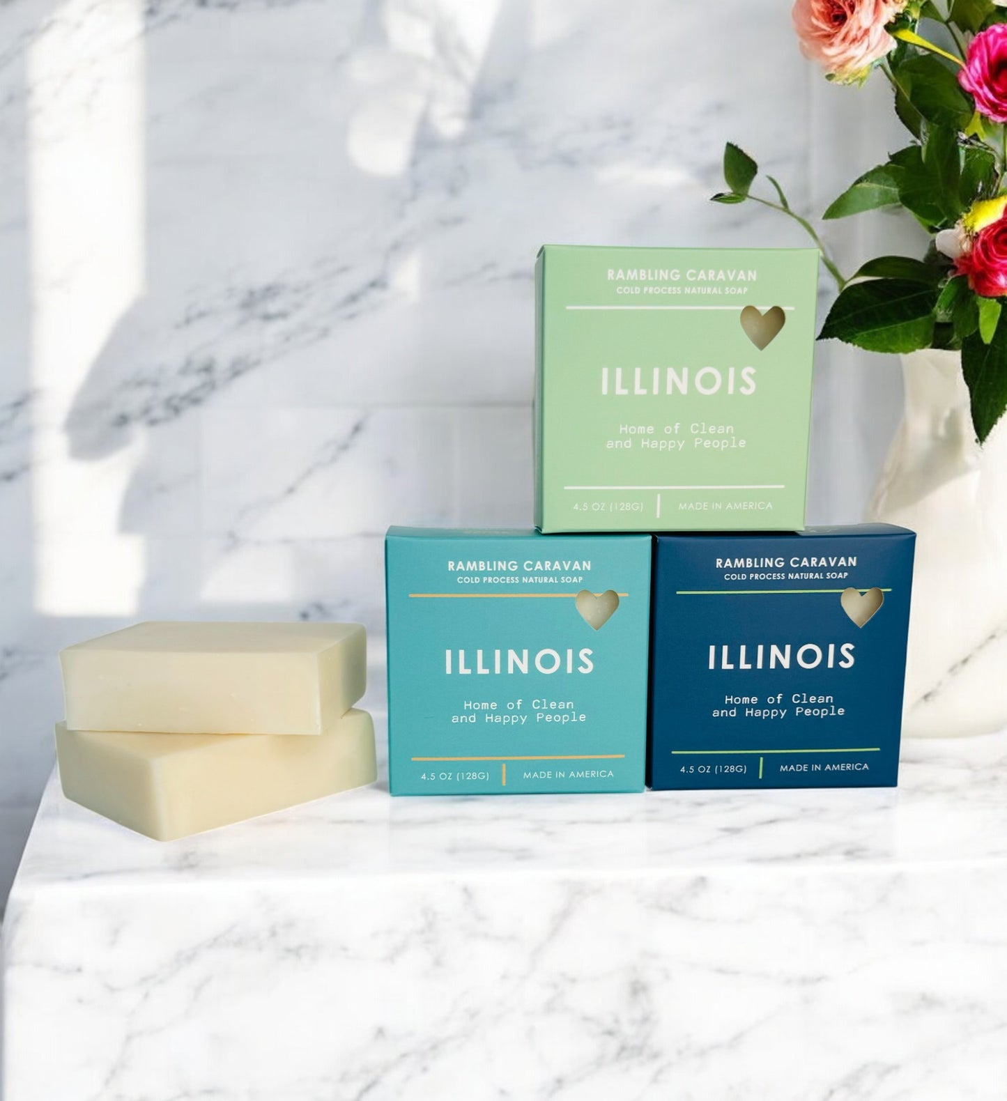Bar Soap - Illinois - All Natural