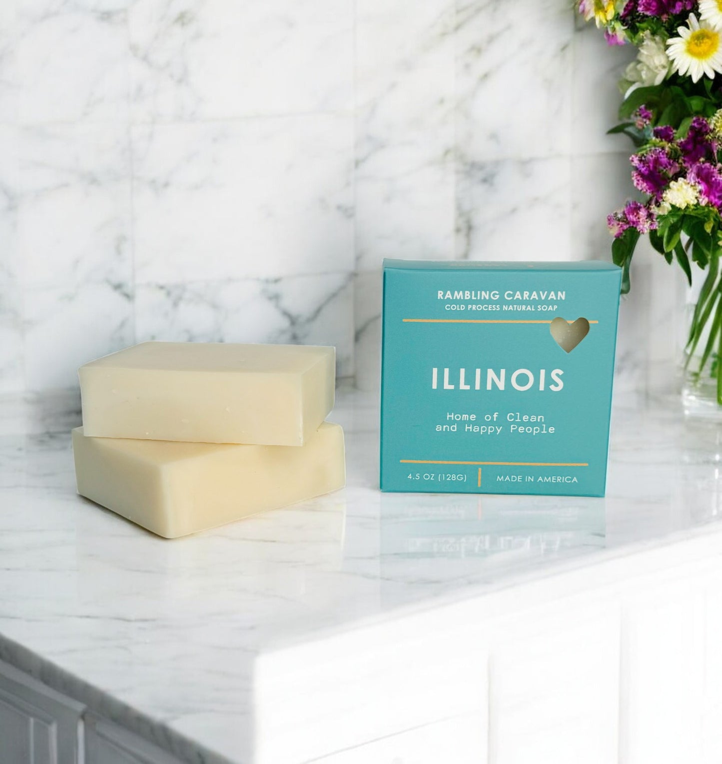 Bar Soap - Illinois - All Natural