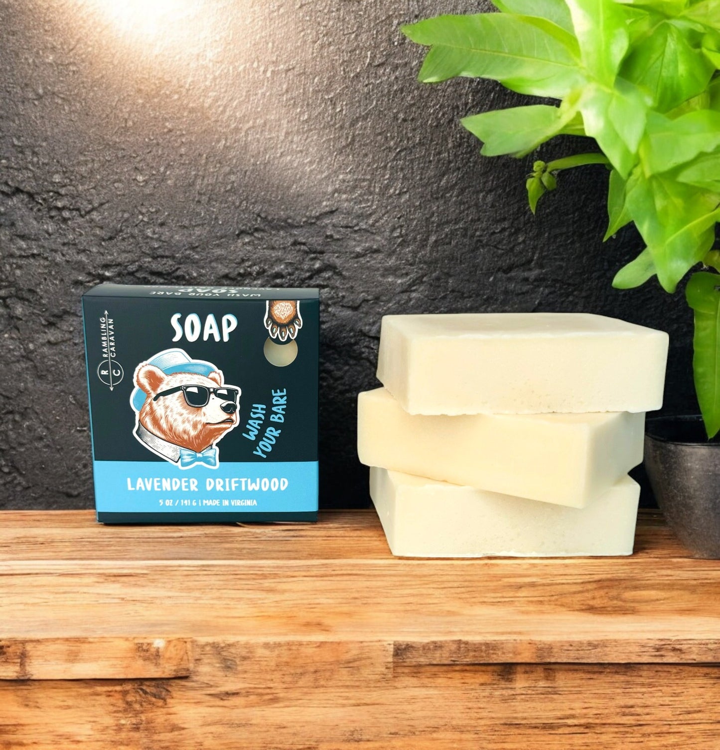 Bar Soap - Lavender & Driftwood - All Natural