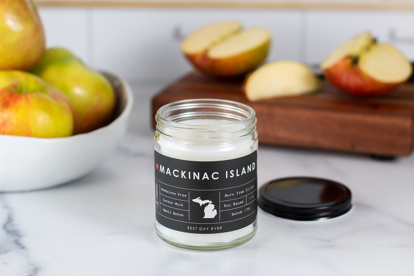 Mackinac Island, MI Candle