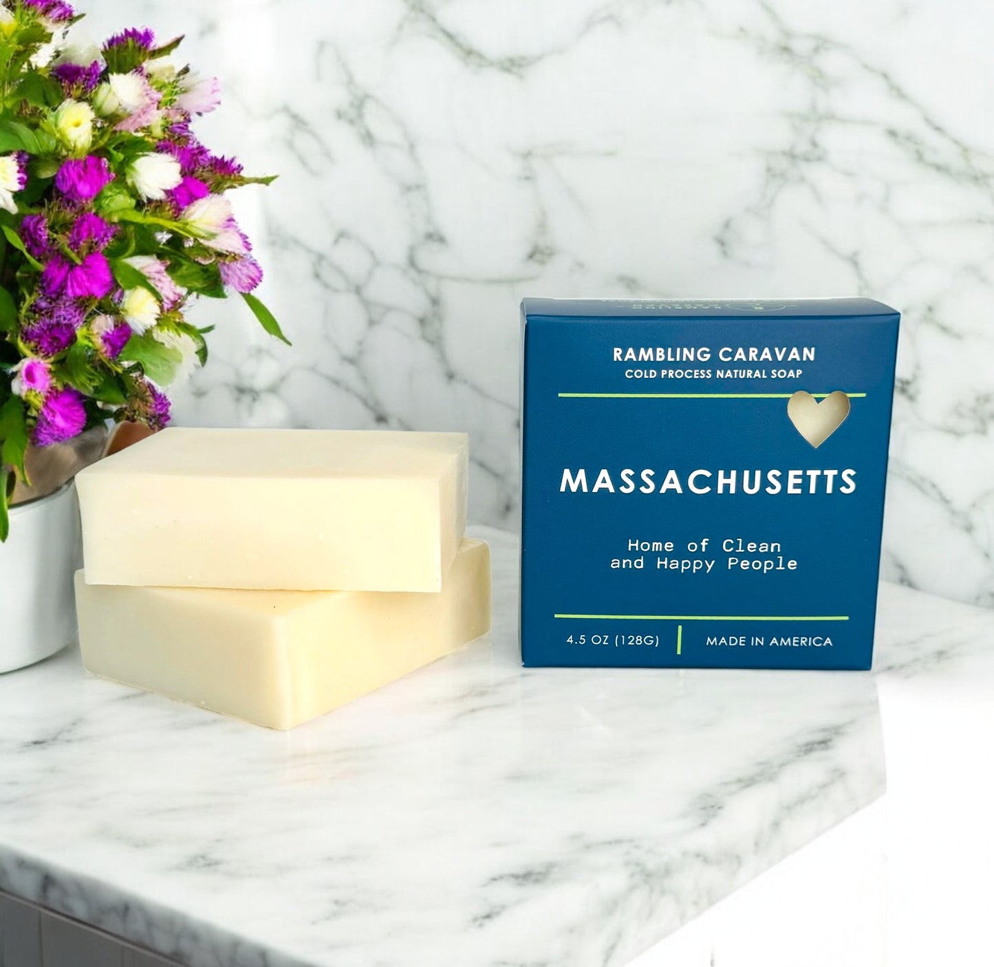 Bar Soap - Massachusetts - All Natural