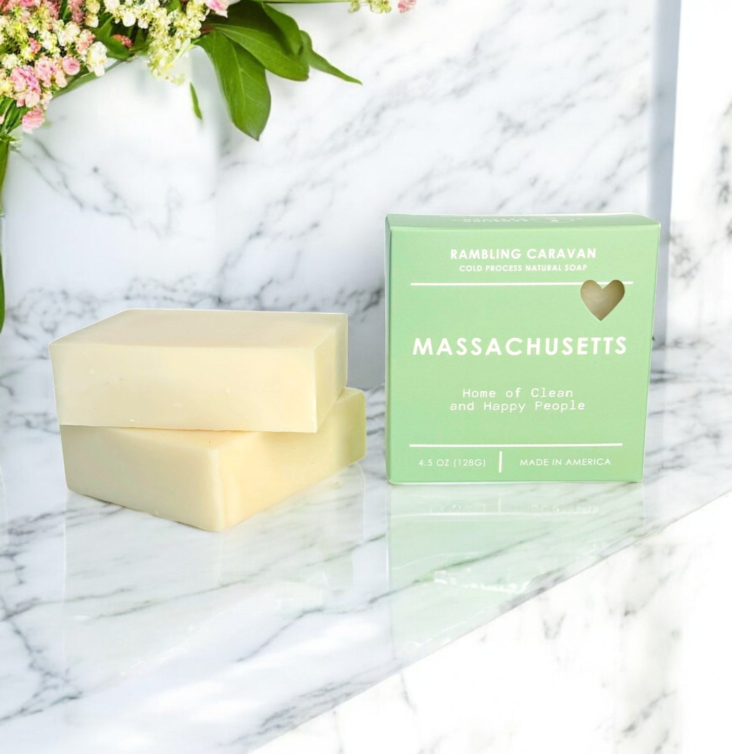 Bar Soap - Massachusetts - All Natural