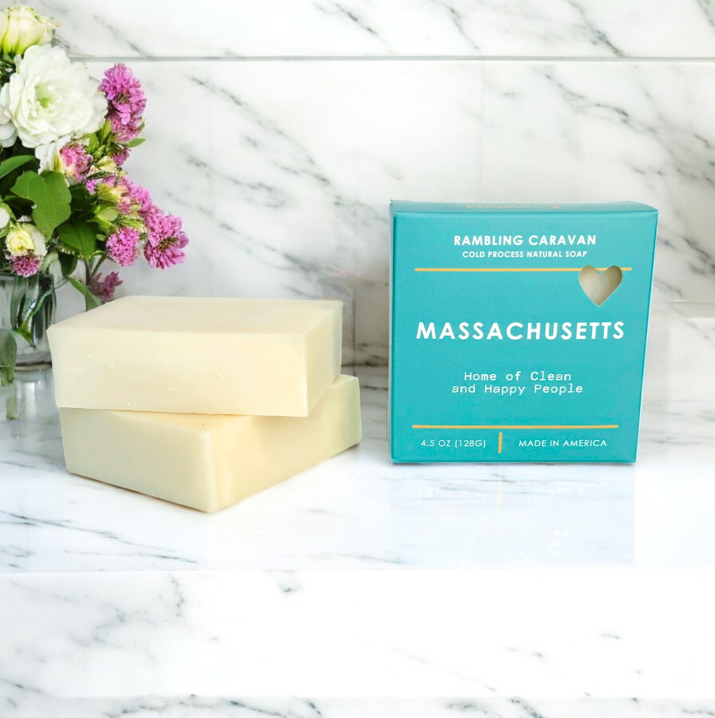 Bar Soap - Massachusetts - All Natural