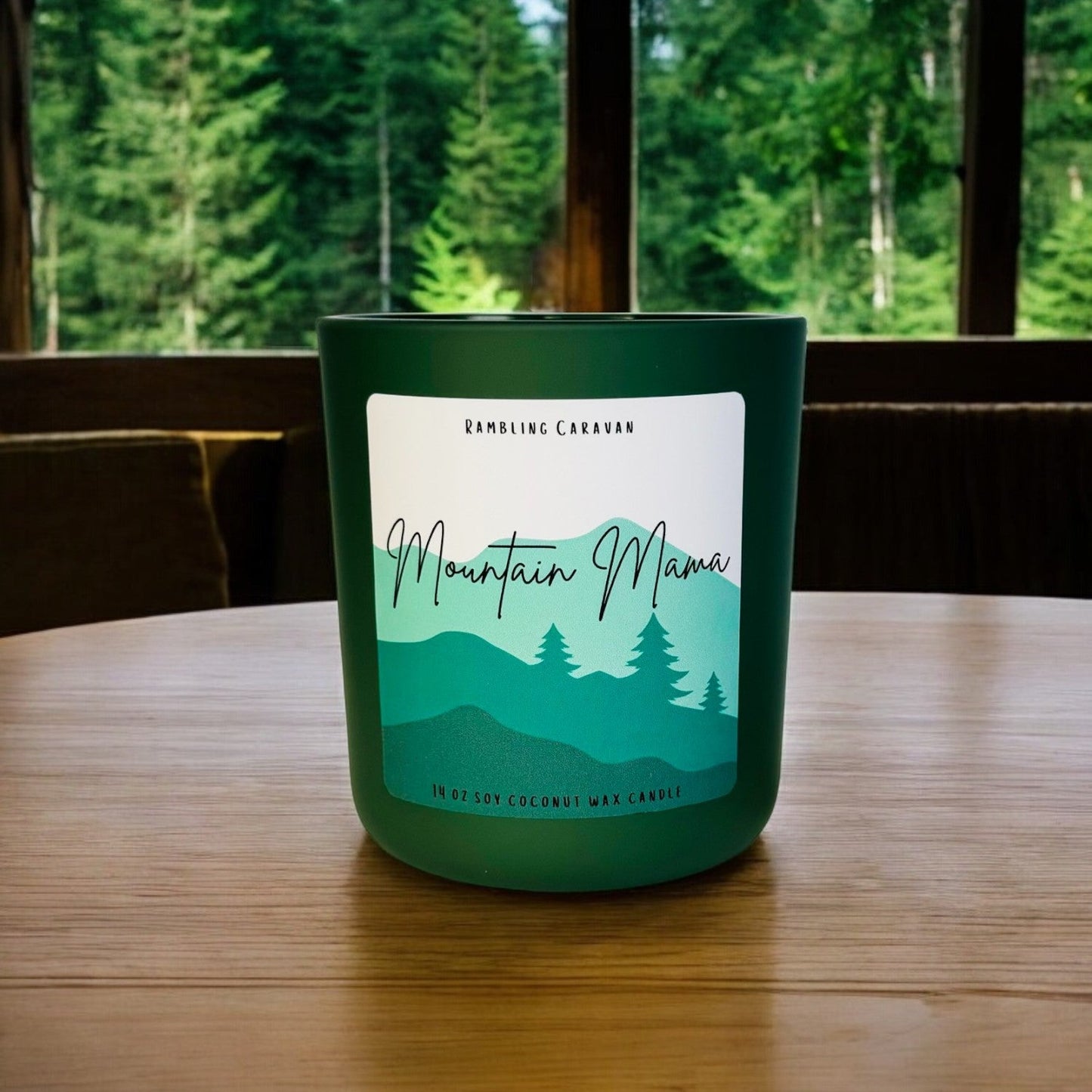 Mountain Mama Candle | 14 oz Soy Coconut Wax | Hand Poured | Small Batch