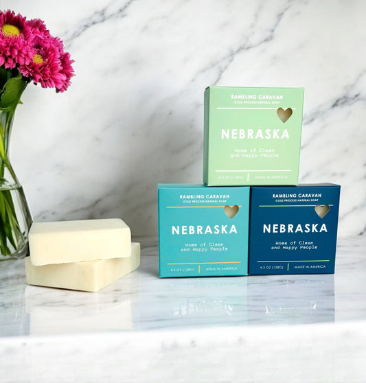Bar Soap - Nebraska - All Natural