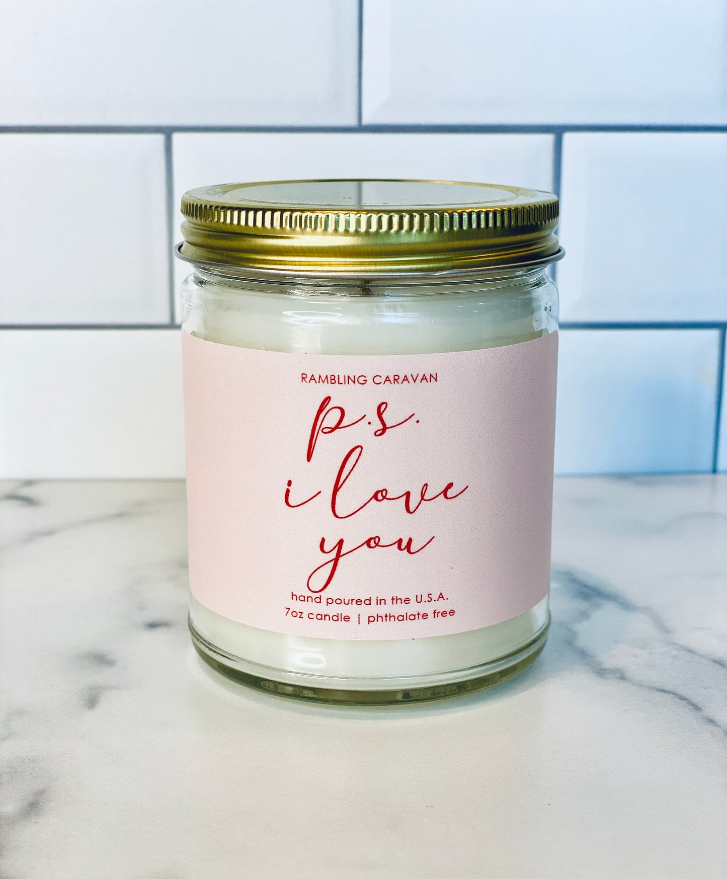 p.s. i love you Candle