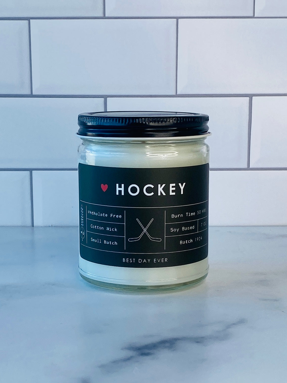 Hockey Candle