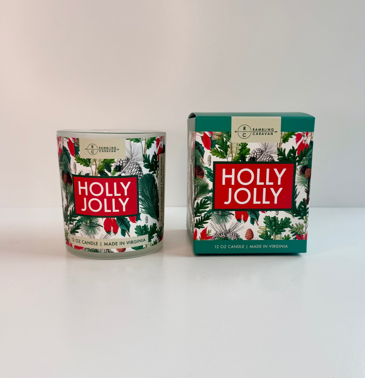 Holly Jolly Candle | Luxe Winter Candle Collection |