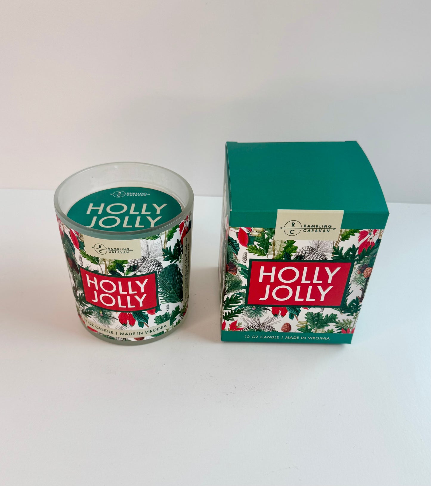 Holly Jolly Candle | Luxe Winter Candle Collection |