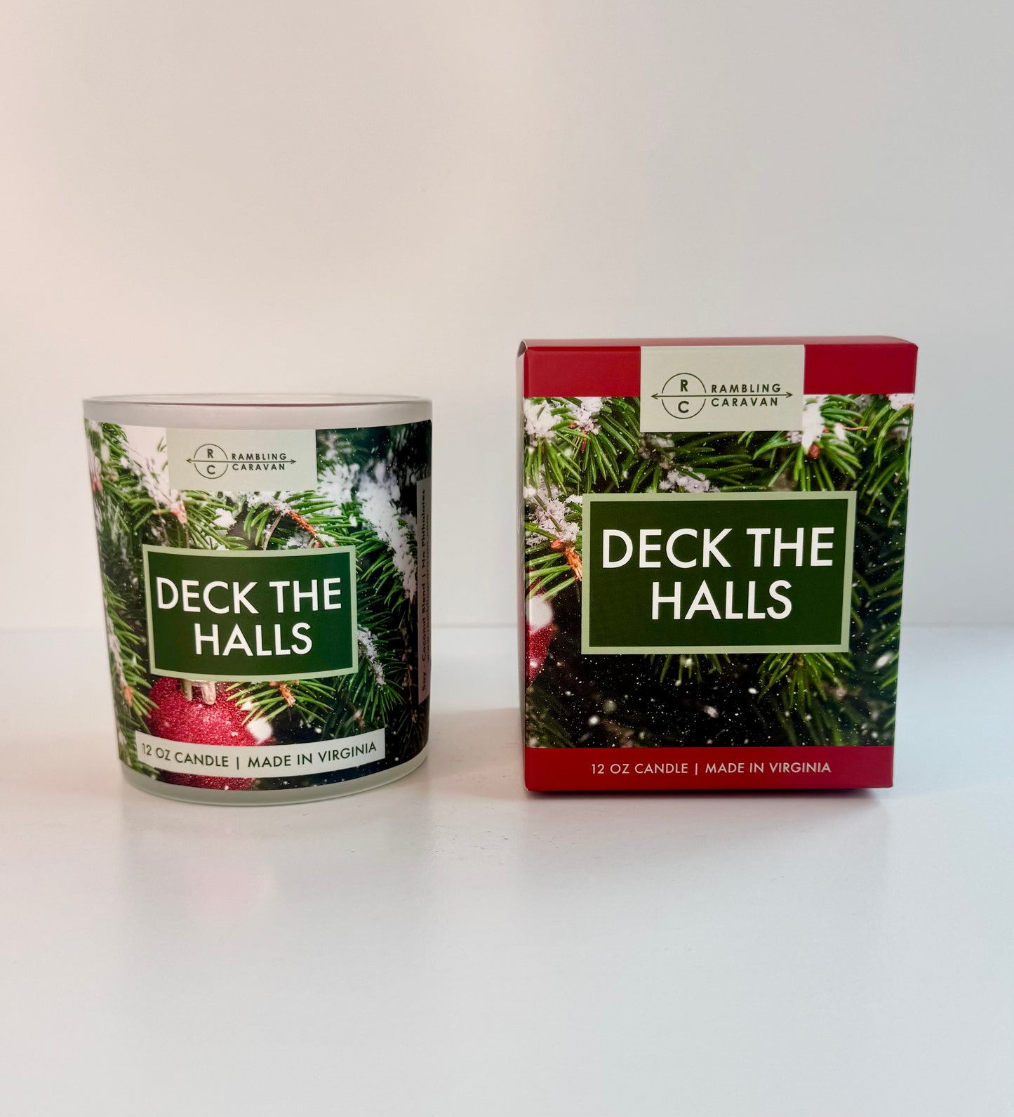 Deck The Halls Candle | Luxe Winter Candle Collection |