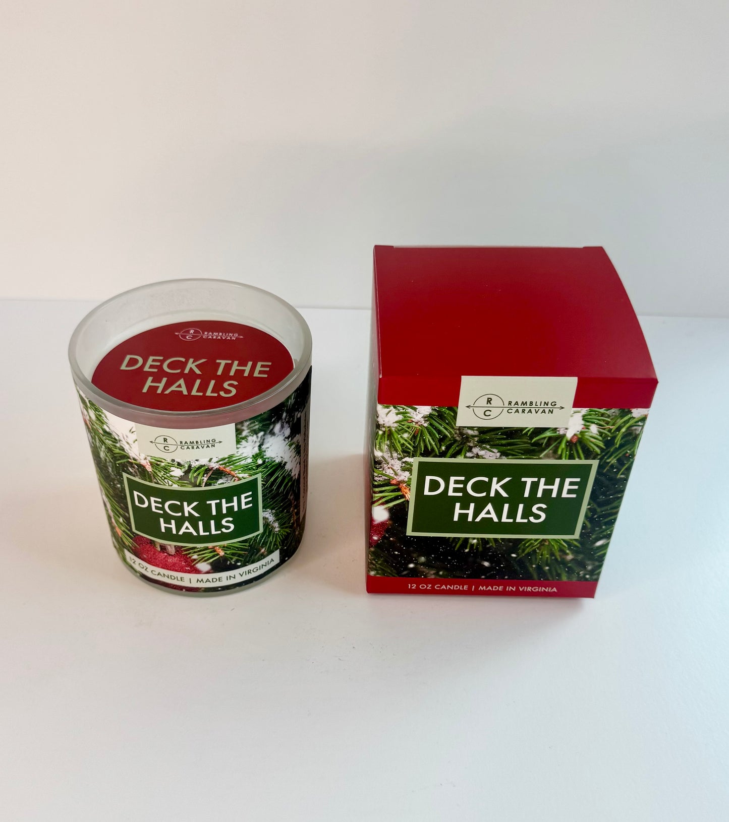 Deck The Halls Candle | Luxe Winter Candle Collection |