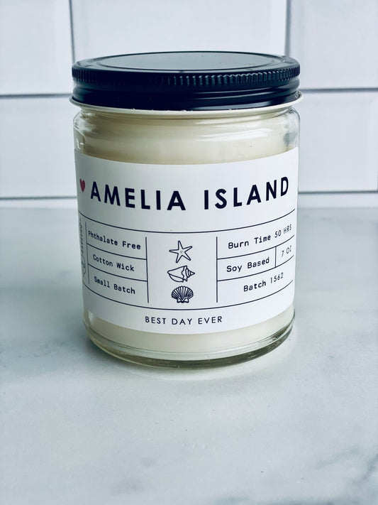 Amelia Island, FL Candle