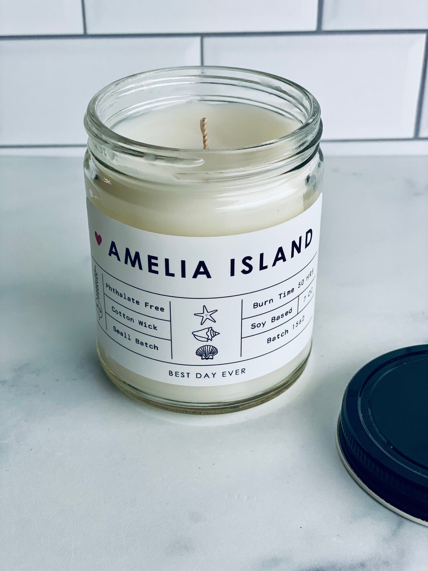 Amelia Island, FL Candle