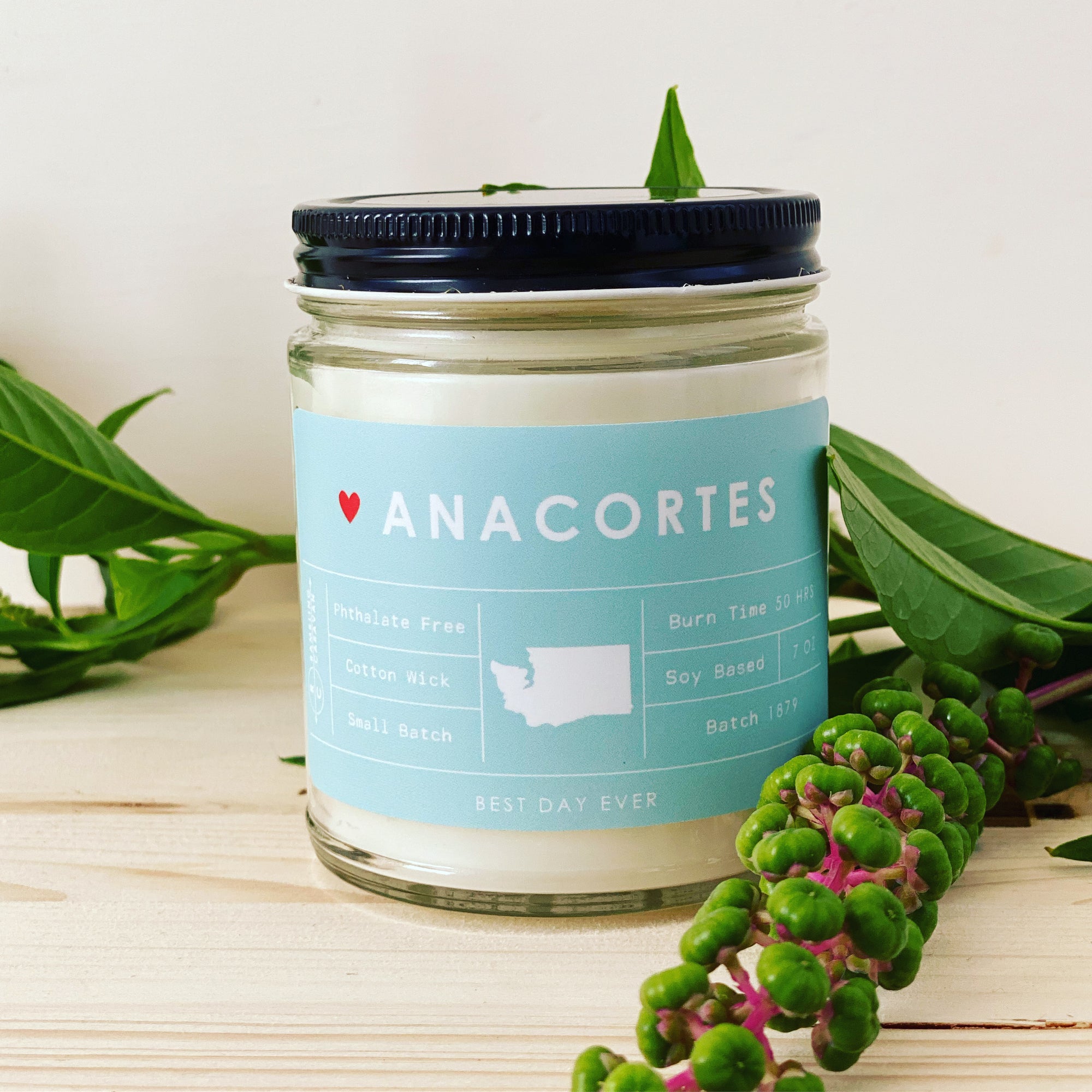 Anacortes, WA Candle