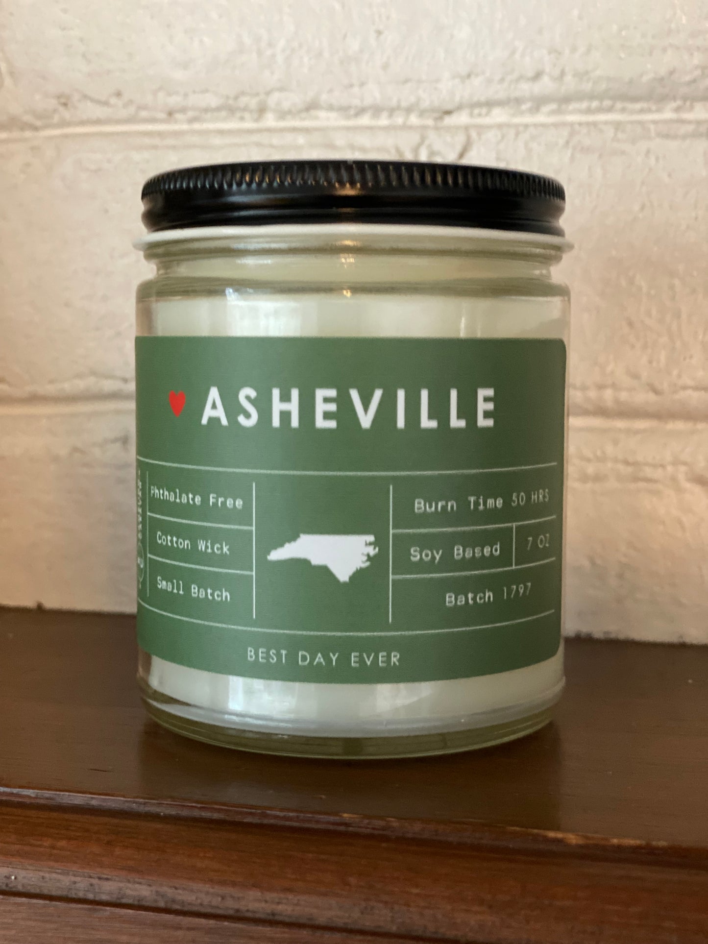 Asheville, NC Candle