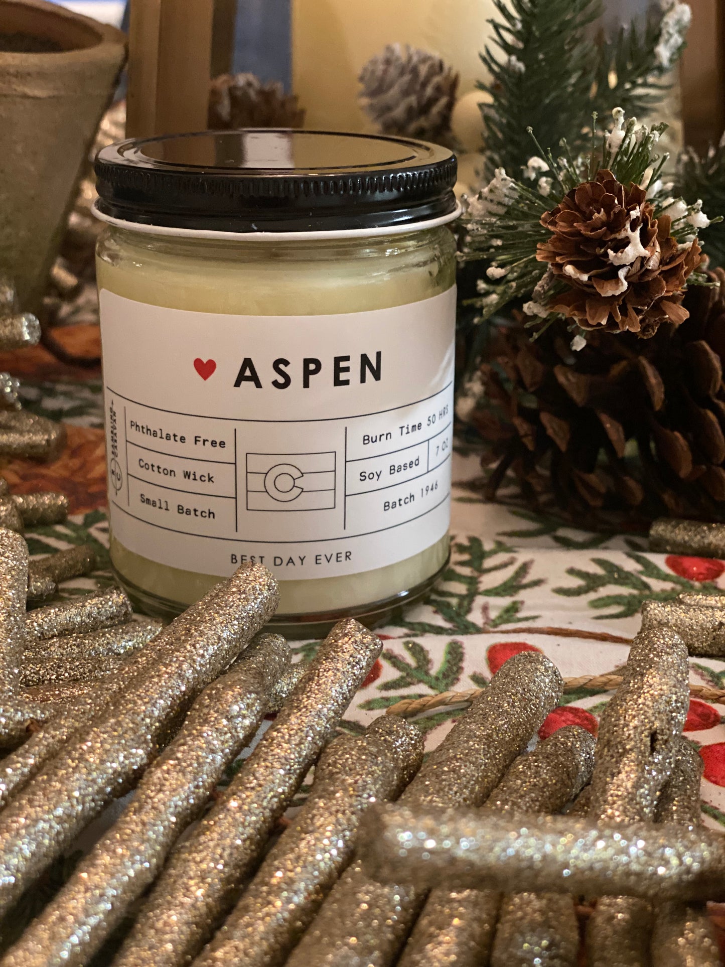 Aspen, CO Candle