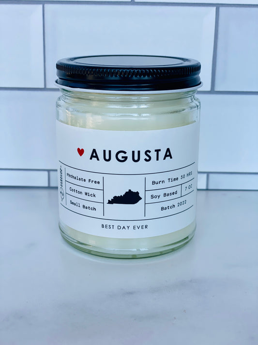 Augusta, KY Candle