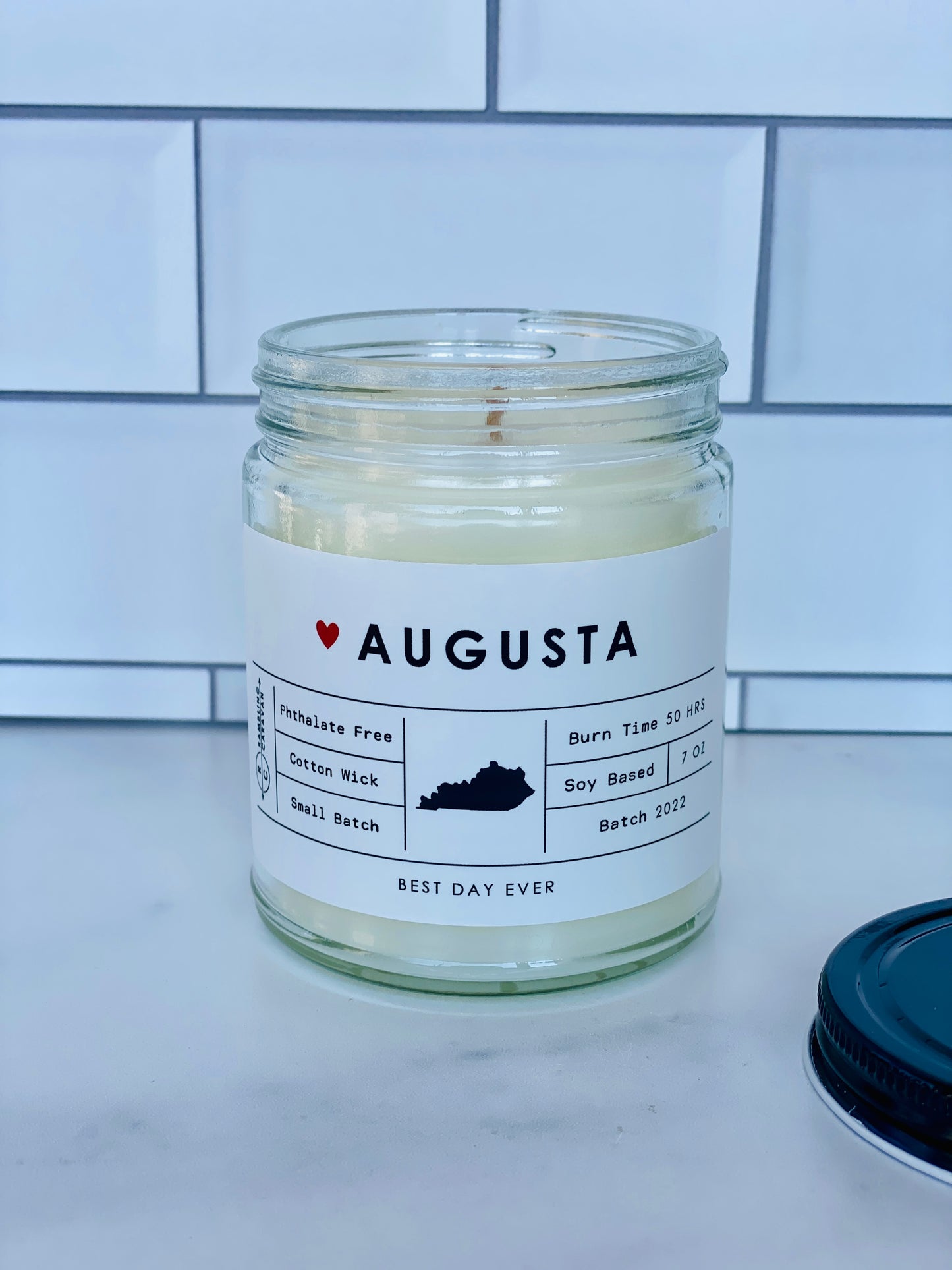 Augusta, KY Candle