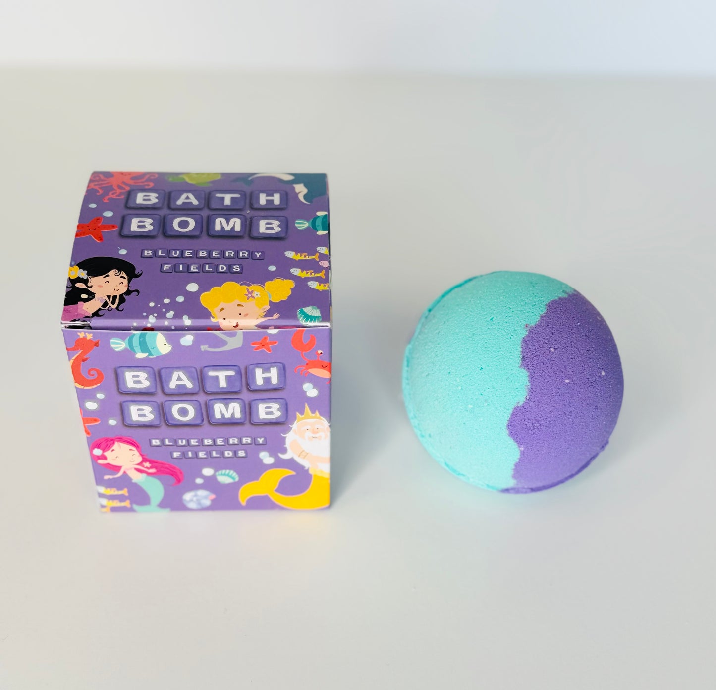 Bath Bombs for Kids - Blueberry Fields - Mermaids